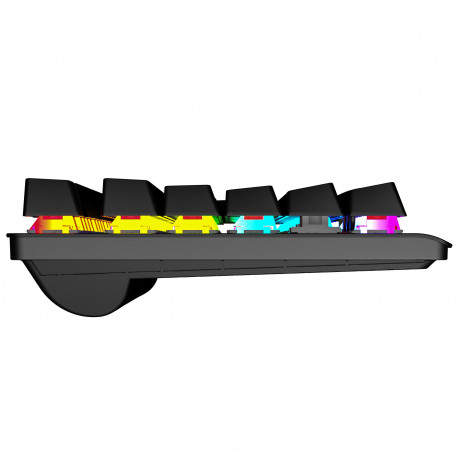 En ucuz GAMEPOWER EVA 7 BLUE SWITCH 88 MEKANİK KLAVYE RGB - Kablolu, 2.4Ghz, Bluetooth 3 Mod